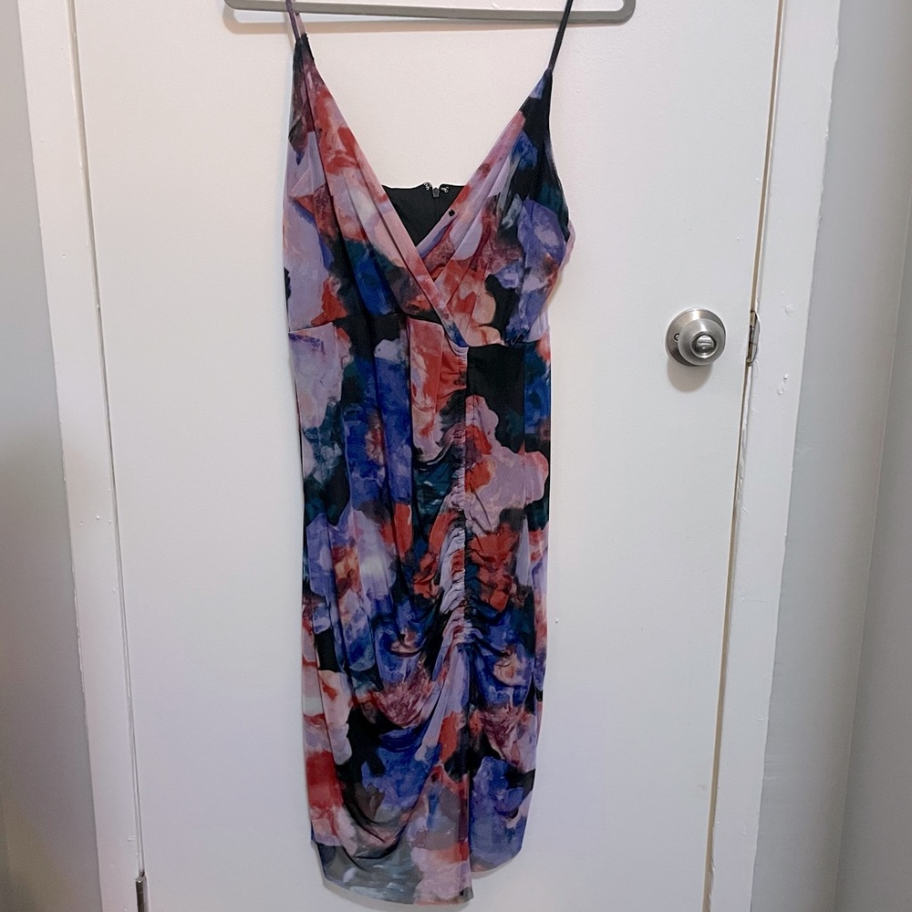 BCBG floral dress NWT